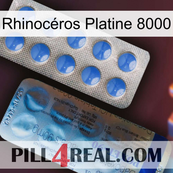 Rhinocéros Platine 8000 40